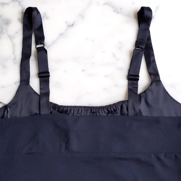 NWT. The Limited Rayon Spandex with Satin Trim and Sparkle Decor Cami. - Picture 6 of 7
